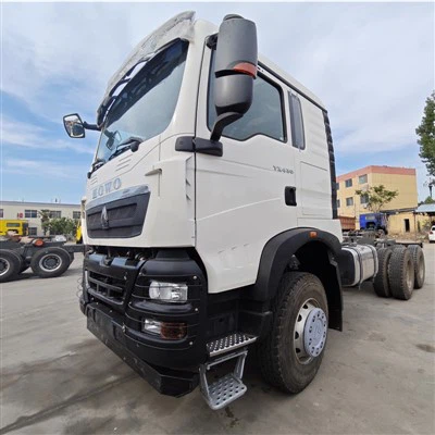 Öflug 6x4 Euro 3 vörubíll undirvagn Howo 371 hestöfl ökutæki